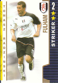 Tomasz Radzinski Fulham 2004/05 Shoot Out #180